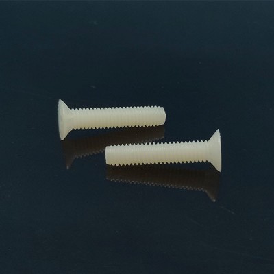 M3 M4 Flat head plastic screw countersink plastic screw